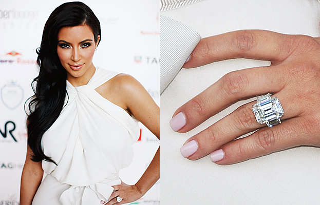 Kim Kardashian Engagement Ring