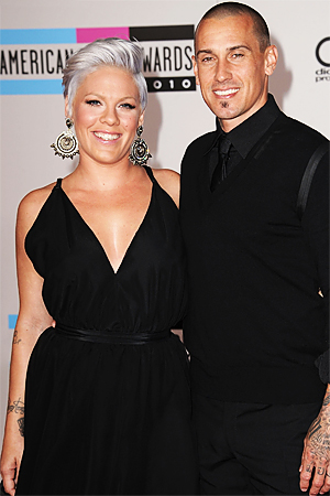 Pink and Carey Hart