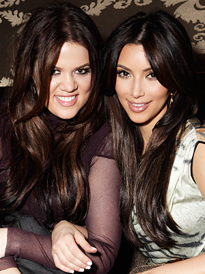 Khloe and Kim Kardashian