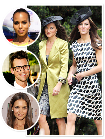 Kate and Pippa Middleton