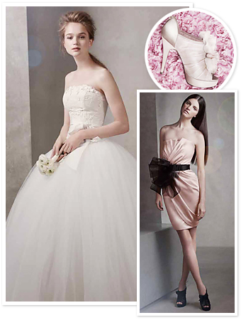 White by Vera Wang, David's Bridal