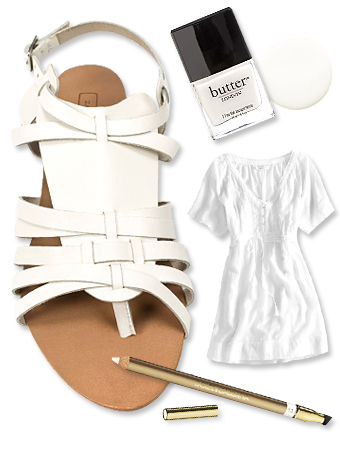 white items