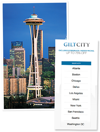 Gilt Groupe, Gilt City