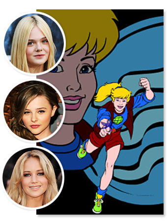 Elle Fanning, Chlor Moretz, Jennifer Lawrence