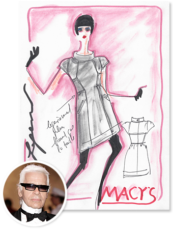 Karl Lagerfled, Macy's