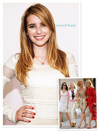 Emma Roberts, Sex and the City