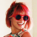 Dianna Agron Debuts Pink Hair!