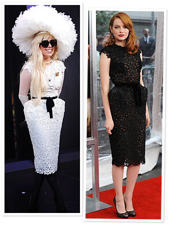 Emma Stone Lady Gaga