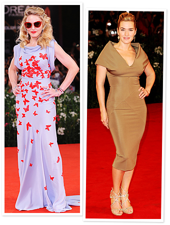 Madonna, Kate Winslet 