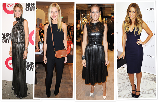 Fashion's Night Out Celebrities