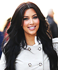Kim Kardashian in Christian Louboutin over-the-knee boots