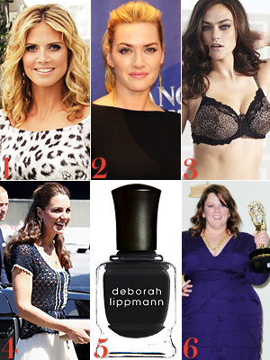 Heidi Klum, Kate Winslet