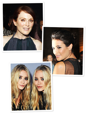 Julianne Moore, Lea Michele, Mary-Kate and Ashley Olsen