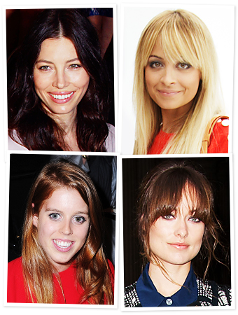 Jessica Biel, Nicole Richie, Paris Fashion Week