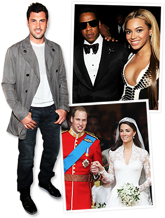 Maks Chmerkovskiy, Beyonce, Kate Middleton