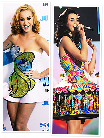 Katy Perry, Candyland Costumes