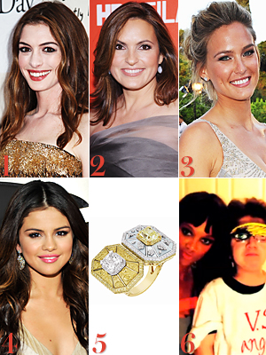 Anne Hathaway, Mariska Hargitay