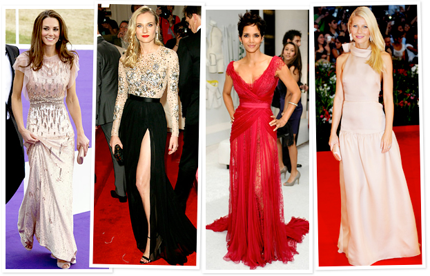 Kate Middleton, Halle Berry, Prettiest Dresses