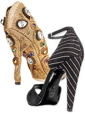 Sparkling Heels, Pierre Hardy, Dolce & Gabbana