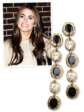 Nikki Reed Bauble Bar Earrings Christopher Peterson BuzzFoto Courtesy of