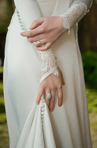 Carolina Herrera gown, Bella Swan