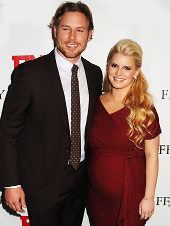Jessica Simpson and Eric Johnson