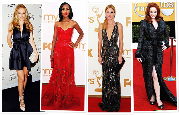 Kerry Washington, Christina Hendricks, Memorable Dresses