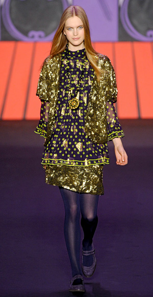 Anna Sui fall fashion show