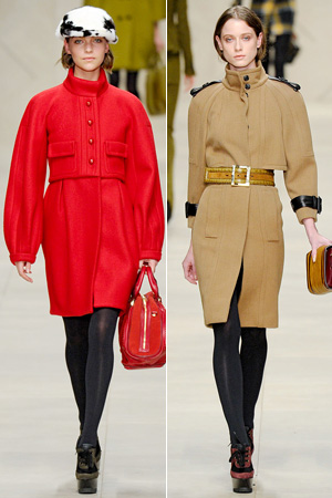 Burberry Prorsum fall fashion show