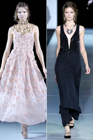 Giorgio Armani Fall Fashion show