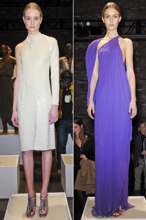 Halston fall fashion show