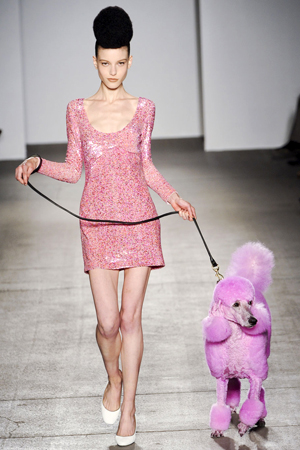 Isaac Mizrahi fall fashion show