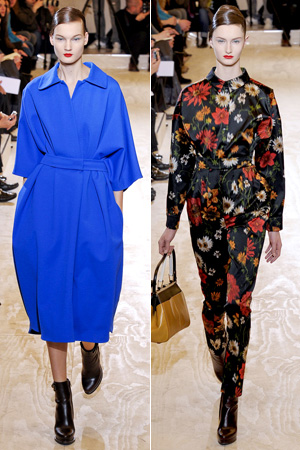 Jil Sander fall fashion show