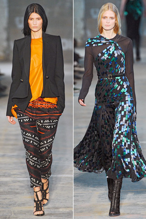 Proenza Schouler fall fashion show