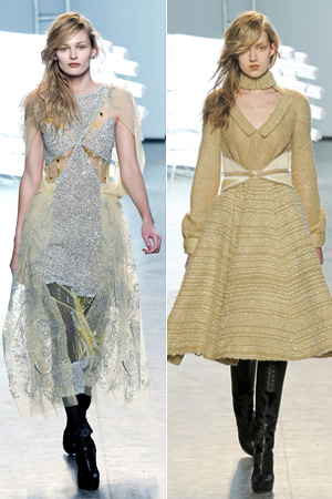 Rodarte fall fashion show