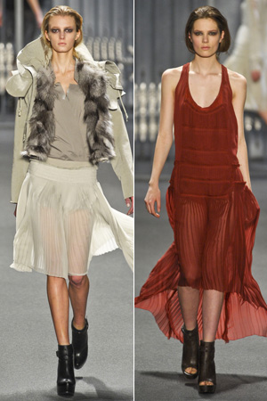 Vera Wang fall fashion