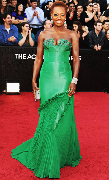 Viola Davis - Vera Wang - Oscars 2012