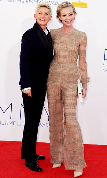 Look of the Day photo | Ellen DeGeneres and Portia de Rossi