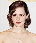 Emma Watson - Daily Beauty Tip - Glossed Rose Lips