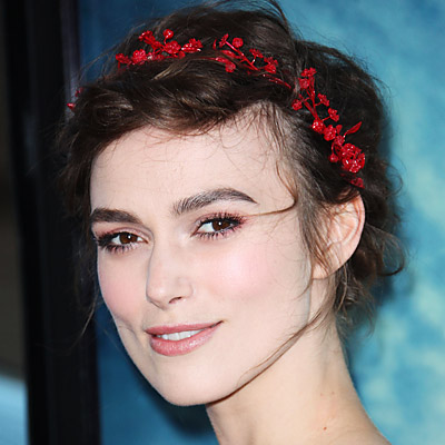  Curling Mascara on Keira Knightley   Transformation   Hair   Celebrity Before And After