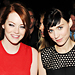 Emma Stone and Rooney Mara - Fashion Week