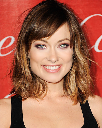 Look of the Day photo | Olivia Wilde's Long Bob & Bangs