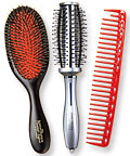 hair brushes - hair styles - grooming