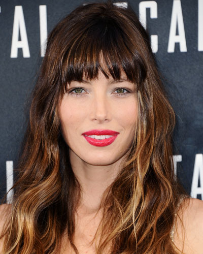Look of the Day photo | Jessica Biel’s Brunette-to-Blond Ombré
