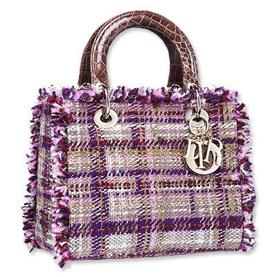 Dior - tweed handbag - we're obsessed