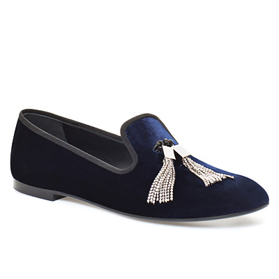 Giuseppe Zanotti - smoking slipper - we're obsessed