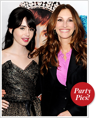 Lily Collins, Julia Roberts