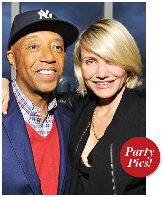Cameron Diaz, Russell Simmons