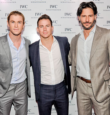 Chris Hemsworth, Channing Tatum, Joe Manganiello