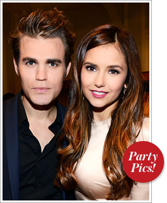 Nina Dobrev and Paul Wesley